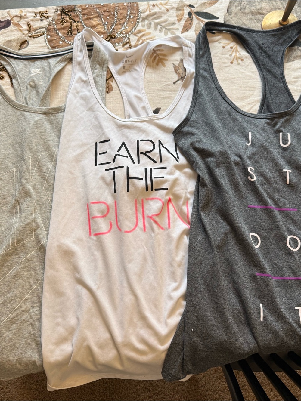 3 Pack Nike Racerback Tank Tops